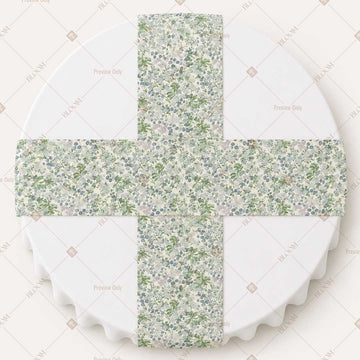 Sage Botanical Vine Table Runner Pack Of 12
