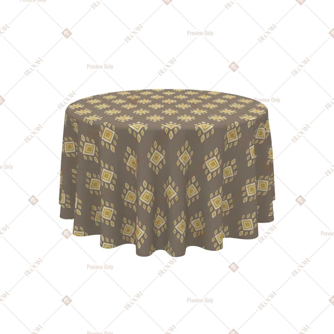 Gold Diamond Trellis Table Cover Pack Of 6