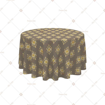 Gold Diamond Trellis Table Cover Pack Of 6