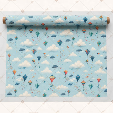 Blue Star Print Fabric Pack of 25