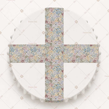Pastel Floral Trellis Table Runner Pack Of 12