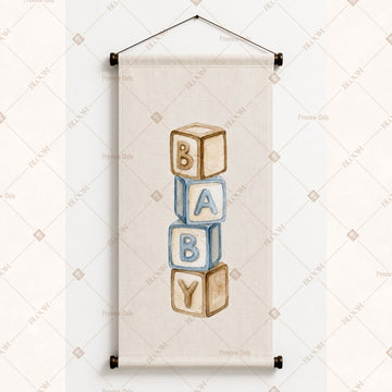 Baby Love Nursery Wall Hanging