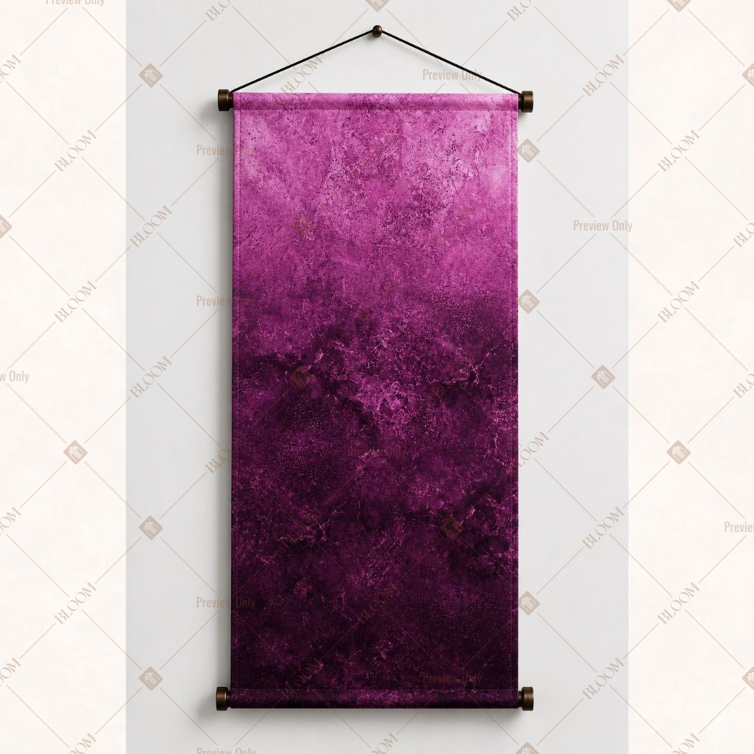 Purple Abstract Texture Wall Hanging