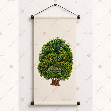 Green Tree Of Life Wall Hanging