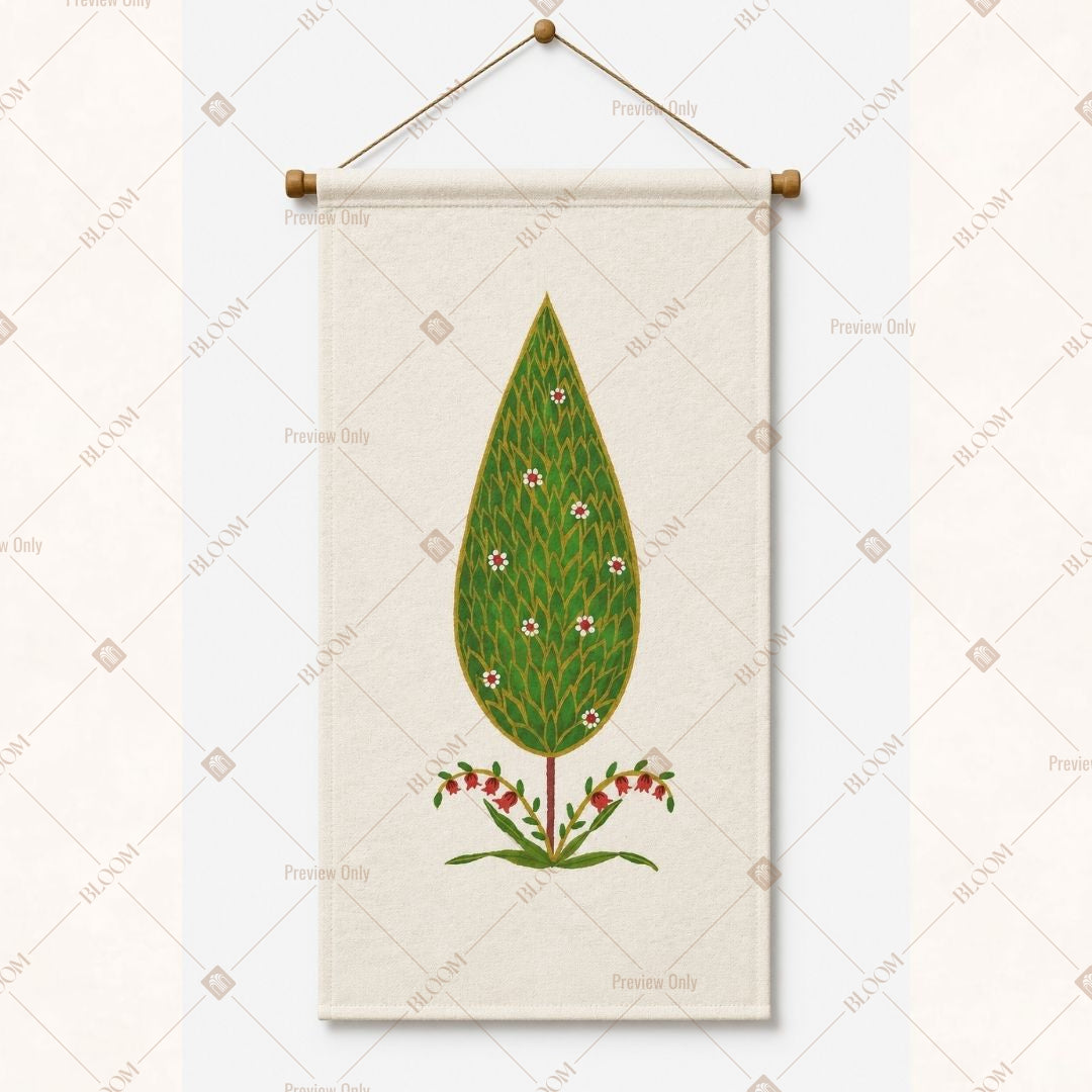 Bodhi Leaf Spiritual Wall Hanging
