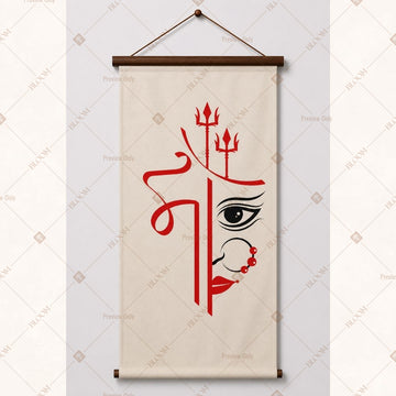Shakti Trishul Art Wall Hanging