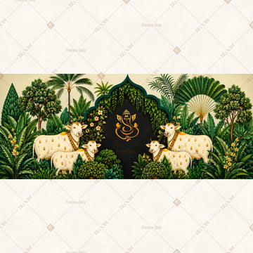 Royal Black Palace Arch Wide Backdrop