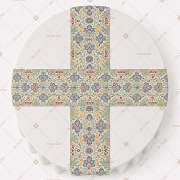 Vintage Medallion Table Runner Pack Of 12