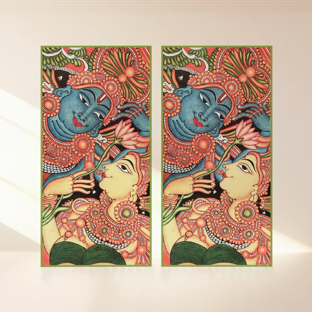 Divine Couple Serenity: Backdrop - vertical