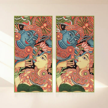 Divine Couple Serenity: Backdrop - vertical