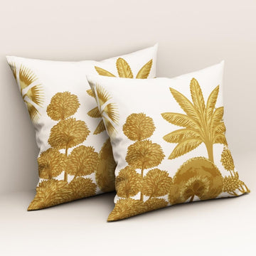 Golden Canopy Charm: Cushion Cover - Pack of 12