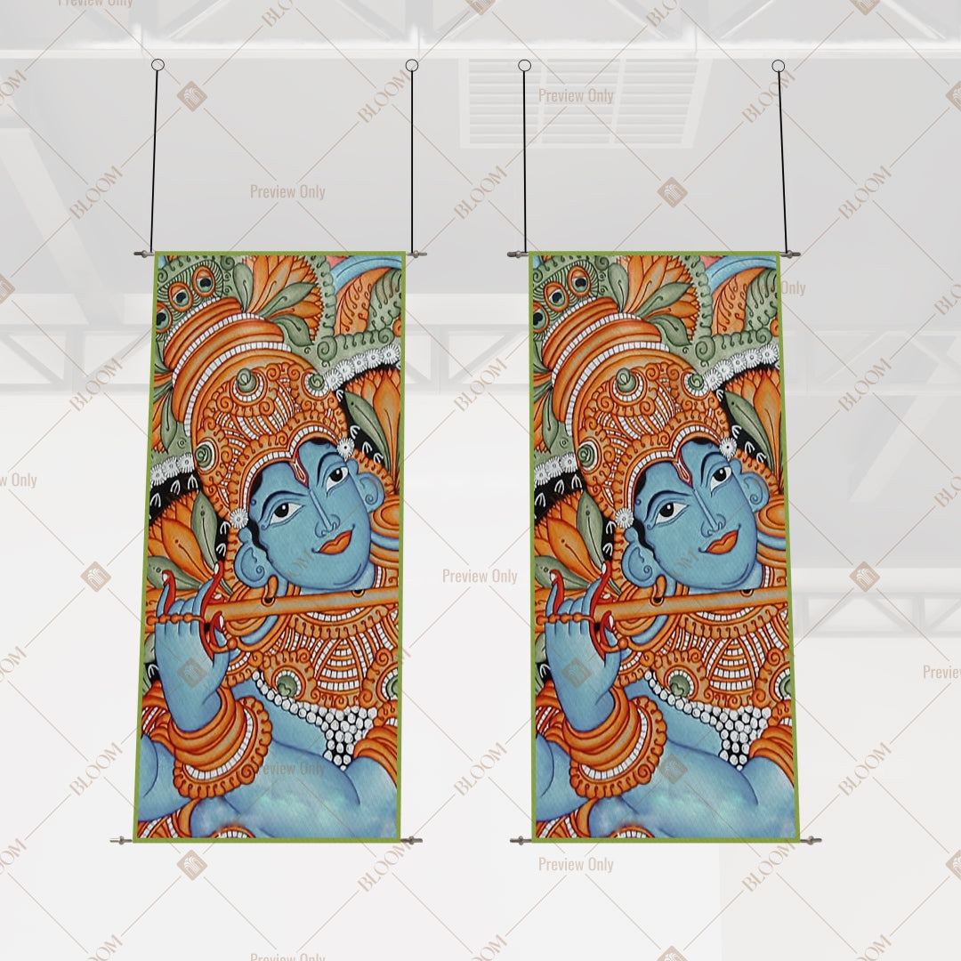 Bal Krishna Hanging Scroll