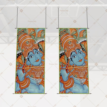 Bal Krishna Hanging Scroll