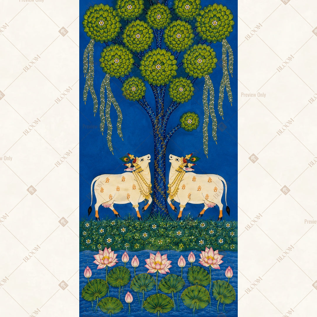 Sacred Tree Of Life Vertical Backdrop