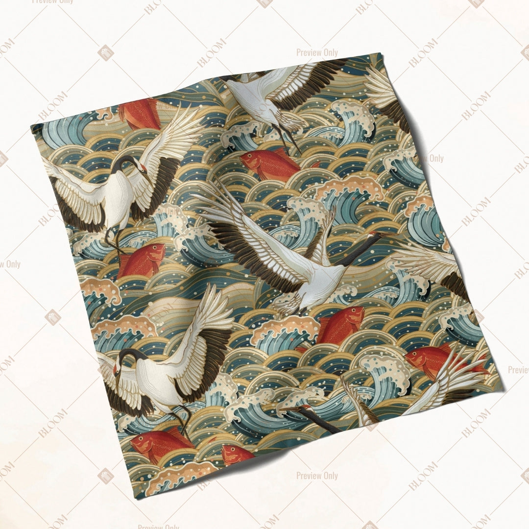 Vintage Bird Garden Napkin Pack of 20