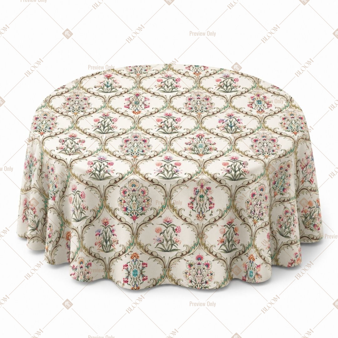 Pastel Trellis Table Cover Pack Of 6