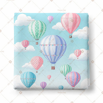 Hot Air Balloon Kids Pattern Design