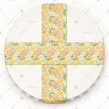 Yellow Wildflower Garden Table Runner Pack Of 12