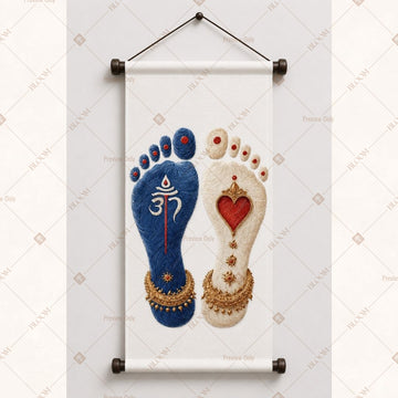 Sacred Footprints Spiritual Wall Hanging