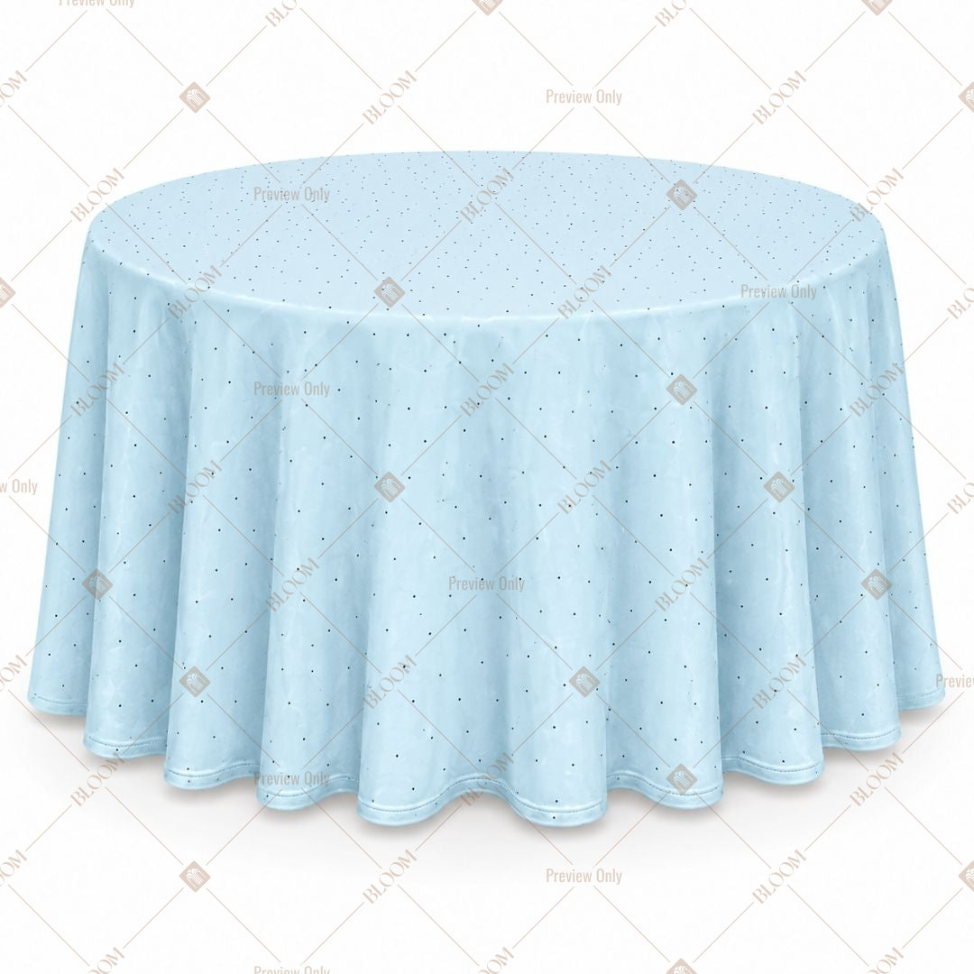 Baby Blue Table Cover Pack Of 6