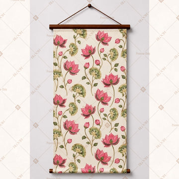 ROSE FLORAL VINE WALL HANGING