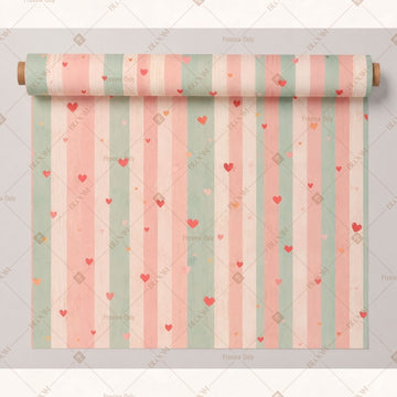 Pastel Stripe Kids Fabric Pack of 25