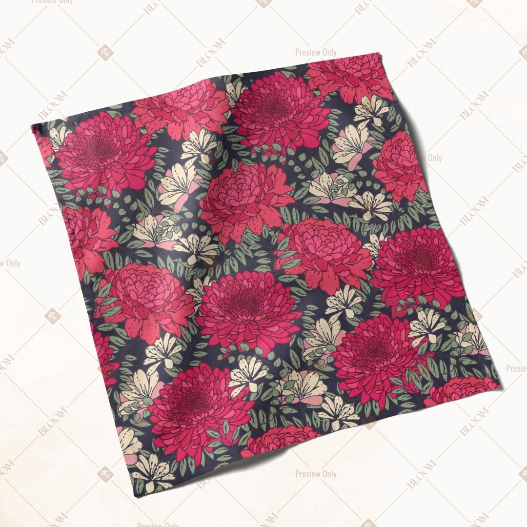 Pink Rose Garden Napkin Pack of 20