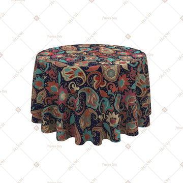 Vintage Paisley Garden Table Cover Pack Of 6