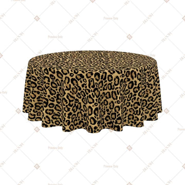 Leopard Animal Print Table Cover Pack Of 6