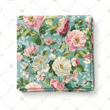 Vintage Rose Floral Pattern Design