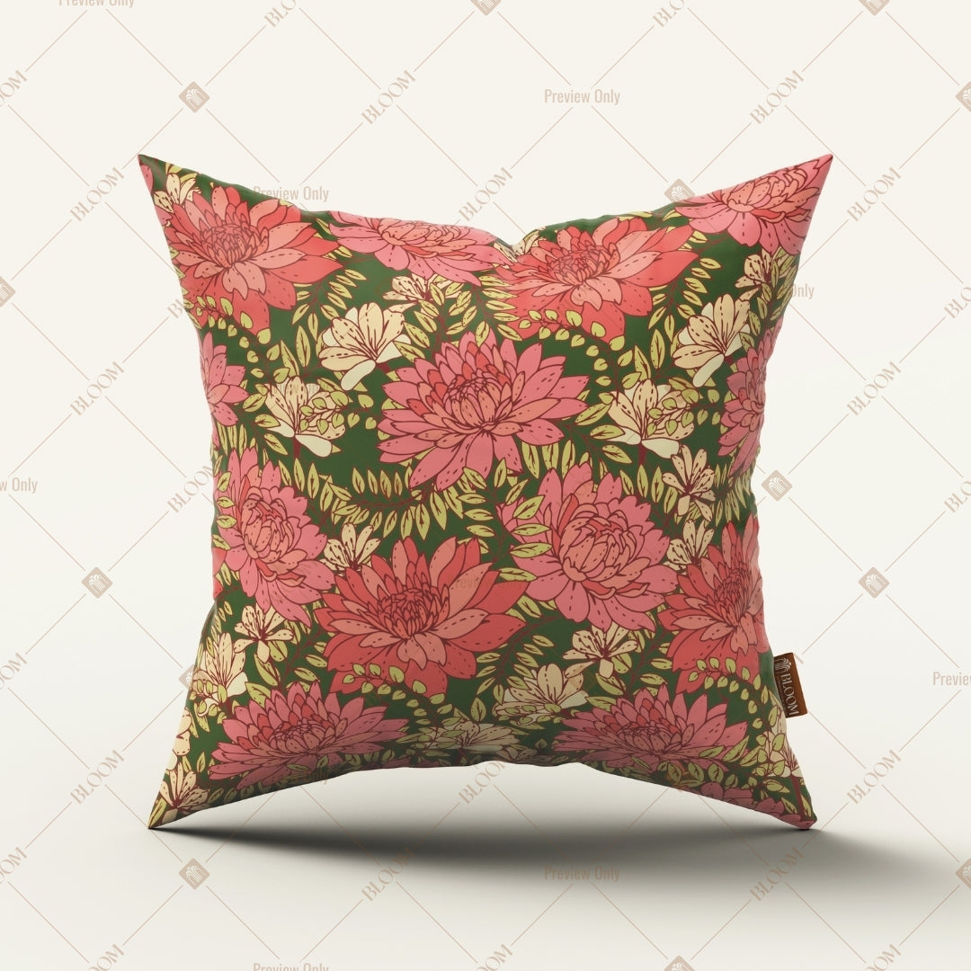 Vintage Rose Garden Cushion Cover Pack of 12