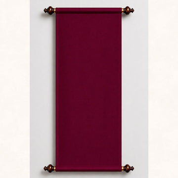 BURGUNDY HANGING SCROLLS