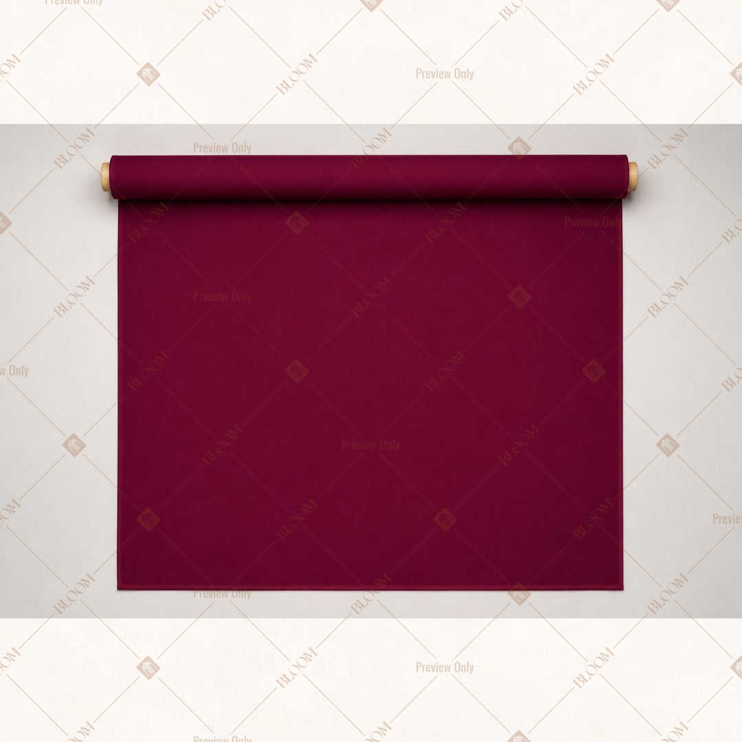 Burgundy Fabric Roll Pack of 25