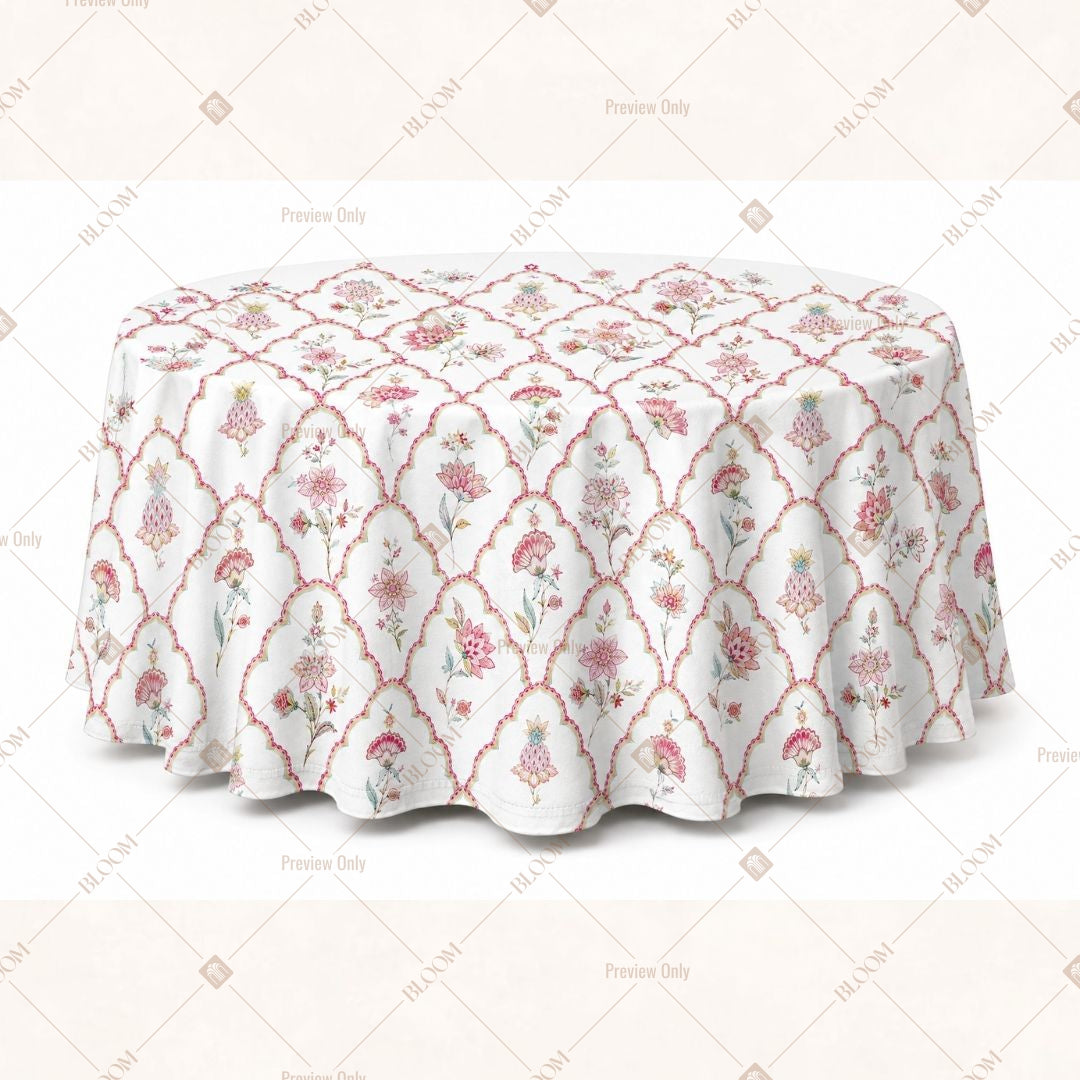 Floral Mandala Table Cover Pack Of 6