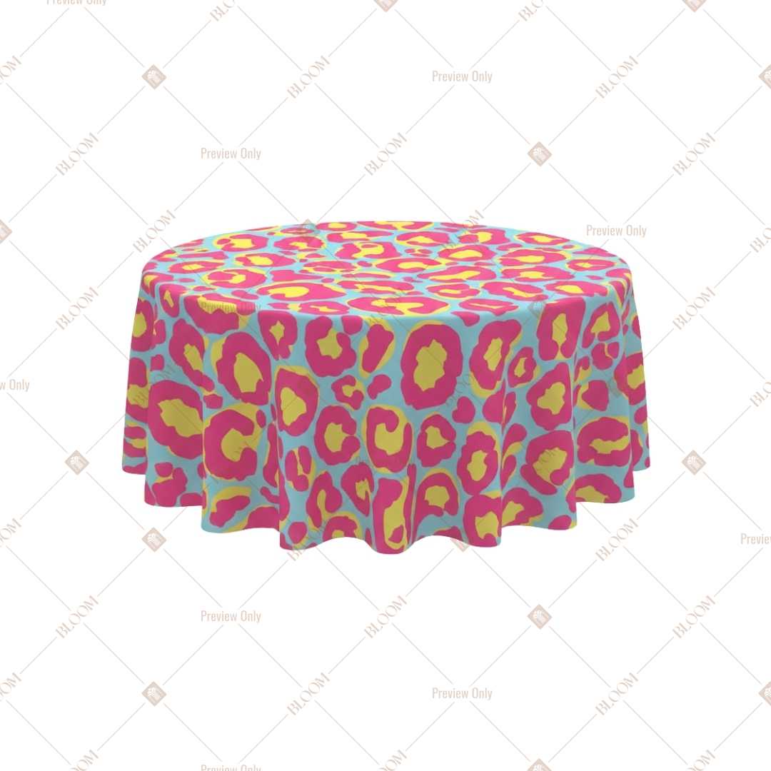 Retro Pop Floral Table Cover Pack Of 6