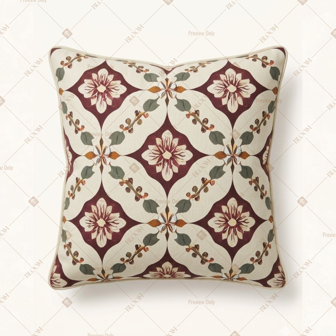 Rustic Geometric Cushion Cover Pack of 12