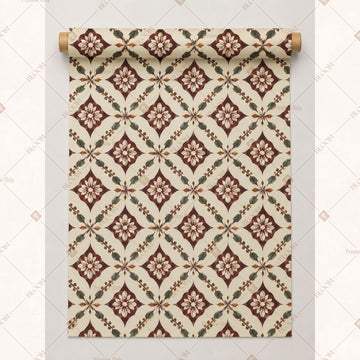 Brown Diamond Fabric Pack of 25