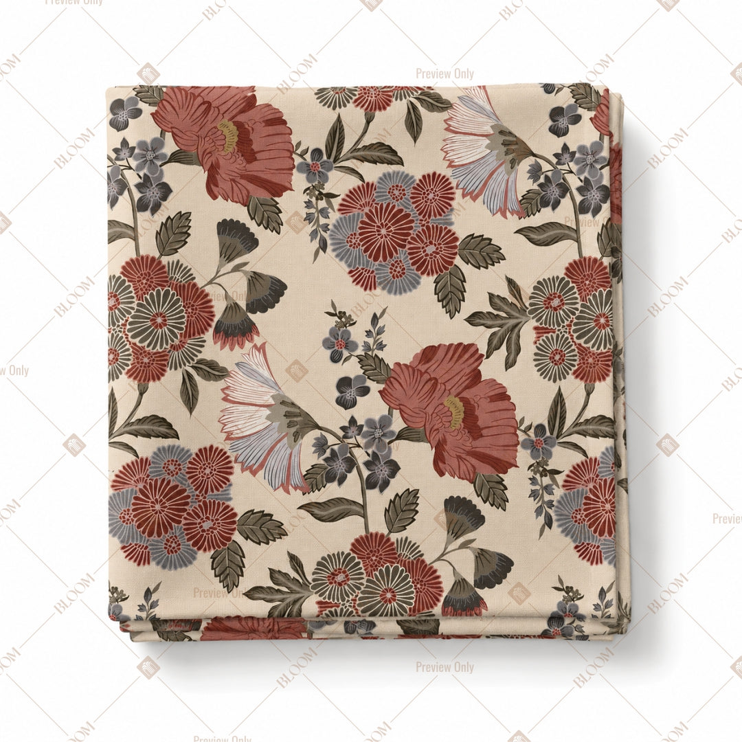 Rustic Floral Vintage Pattern Design