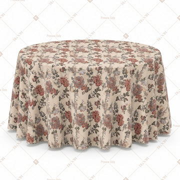 Vintage Rose Bouquet Table Cover Pack Of 6