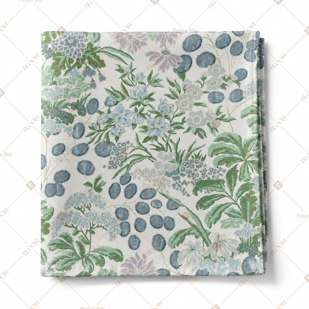 Sage Botanical Leaves Pattern Design
