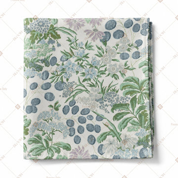 Sage Botanical Leaves Pattern Design