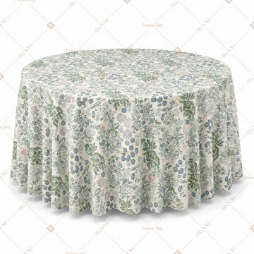 Green Botanical Table Cover Pack Of 6