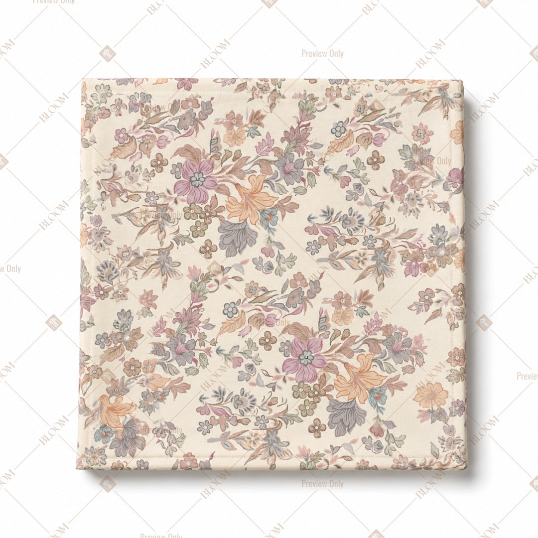 Soft Floral Meadow Pattern Design