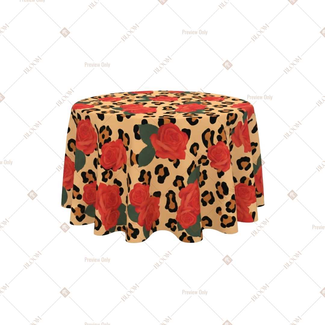 Vintage Poppy Floral Table Cover Pack Of 6