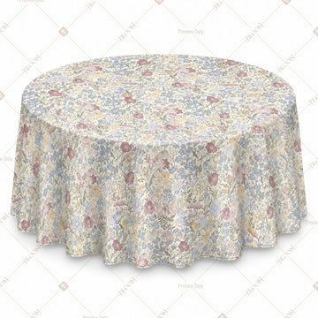 Blue Pastel Floral Table Cover Pack Of 6