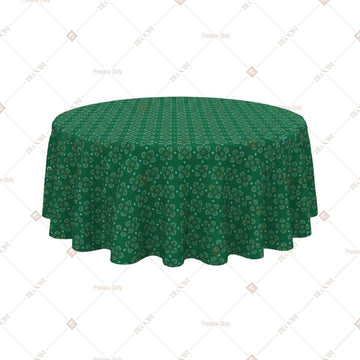 Emerald Green Luxe Table Cover Pack Of 6