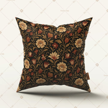 Dark Vintage Floral Cushion Cover Pack of 12
