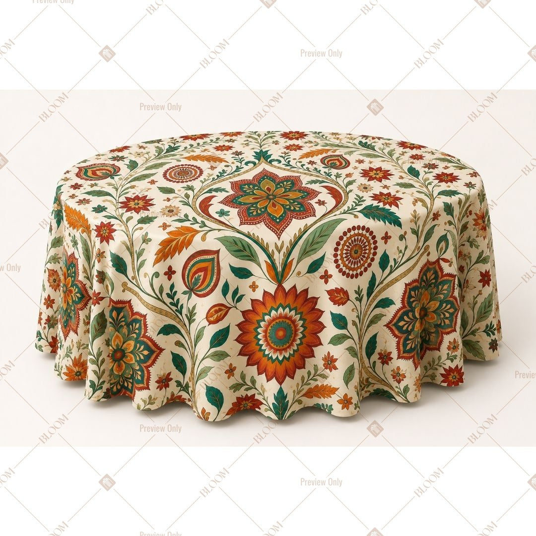 Boho Mandala Table Cover Pack Of 6