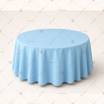 Baby Blue Table Cover Pack Of 6